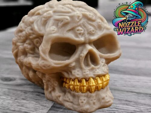 'Screaming Souls' Mayan / Aztec Death Whistle – Bone and Gold